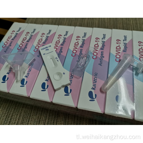 Covid-19 Saliva Antigen Rapid test kit kasama ang CE